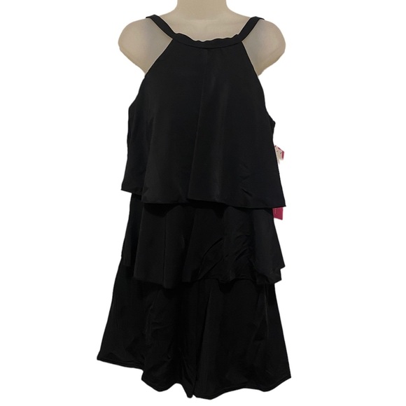 Fit 4 U High Neck Tiered Swimsuit Size 18W - Picture 2 of 11